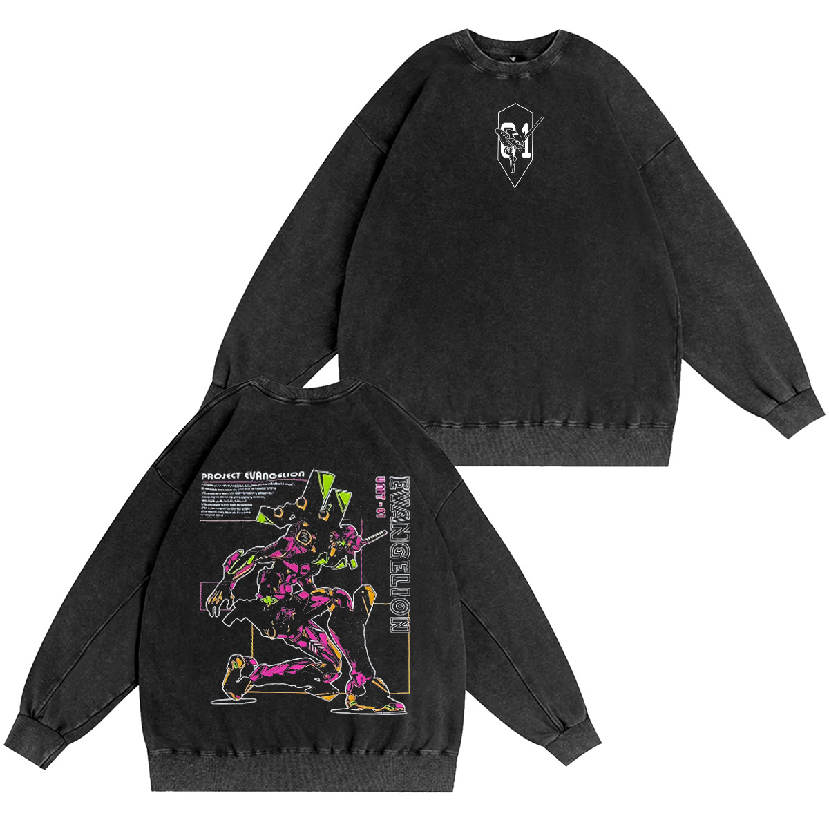 Neon Genesis Evangelion Oversized T-shirt/Crewneck/Hoodie