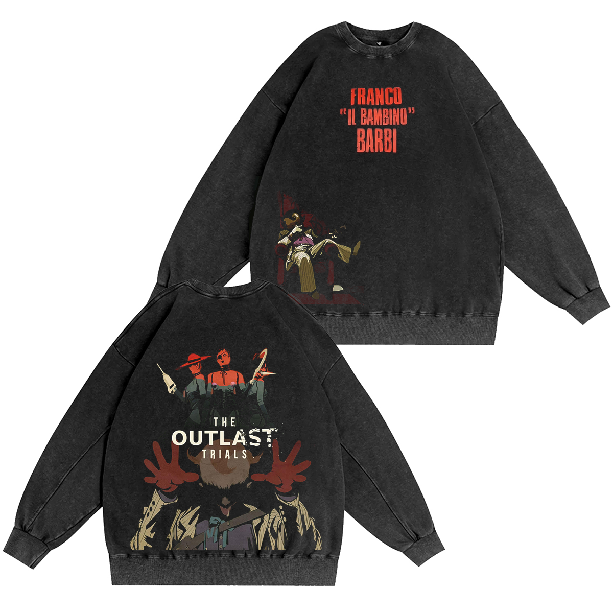 The Outlast Trials Unisex Oversized T-shirt/Crewneck
