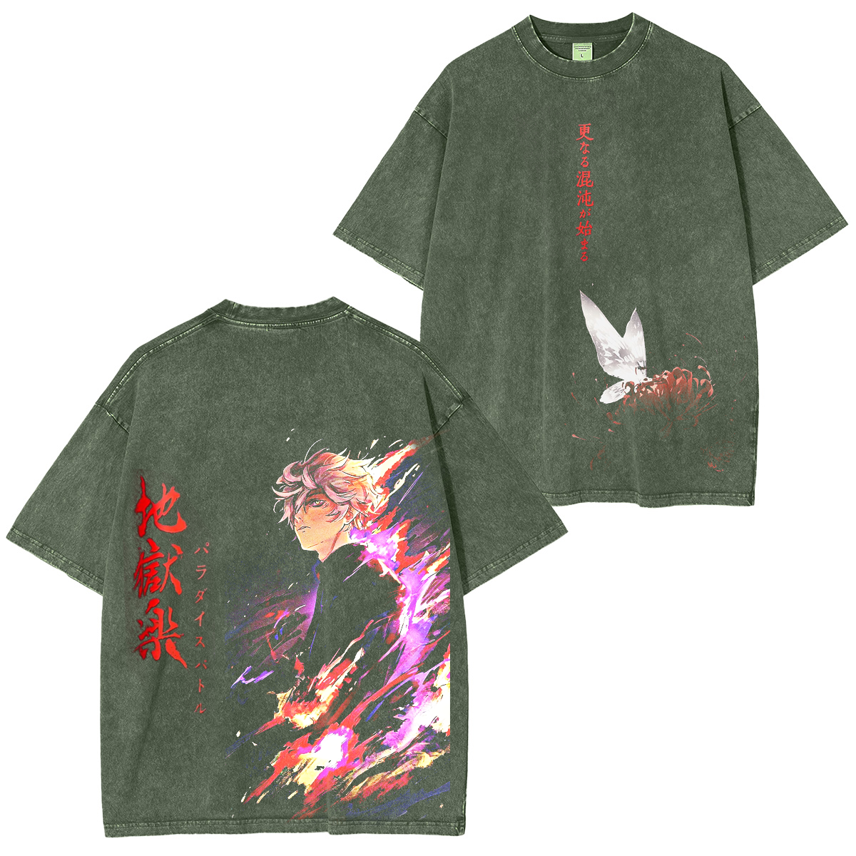 Jigokuraku Oversized T-shirt/Crewneck