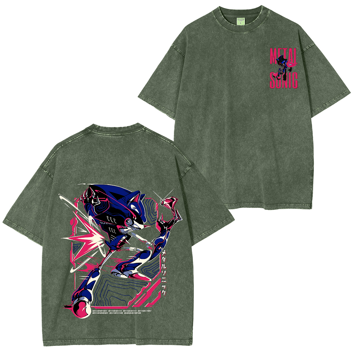 Metal Sonic Oversized T-shirt/Crewneck/Hoodie