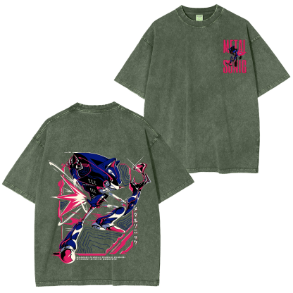 Metal Sonic Oversized T-shirt/Crewneck/Hoodie