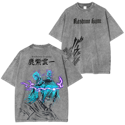 Jujutsu Kaisen Kashimo Hajime Washed T-shirt/Crewneck/Hoodie