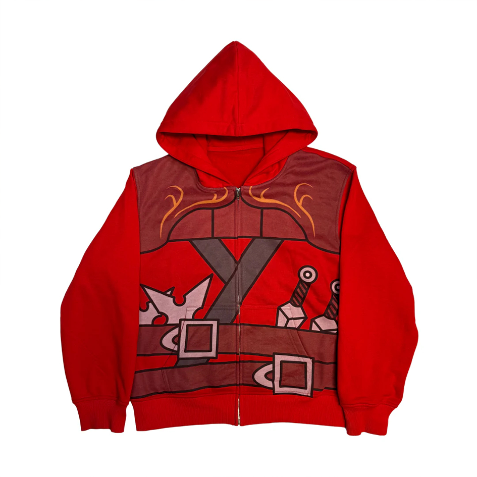 Pre-Order Fire Unisex Zip Up Hoodie
