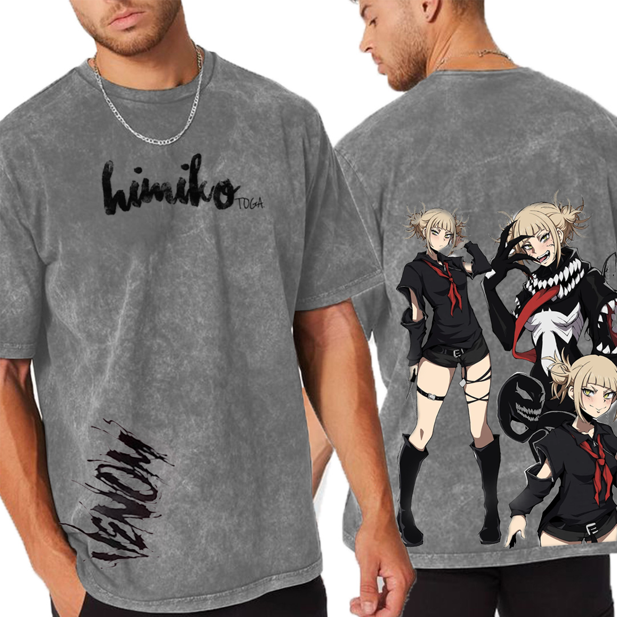 Anime My Hero Academia Himiko Toga Youth Unisex Washed T-shirt/Crewneck/Hoodie