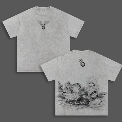 Meruem x Komugi Washed T-shirt/Crewneck/Hoodie