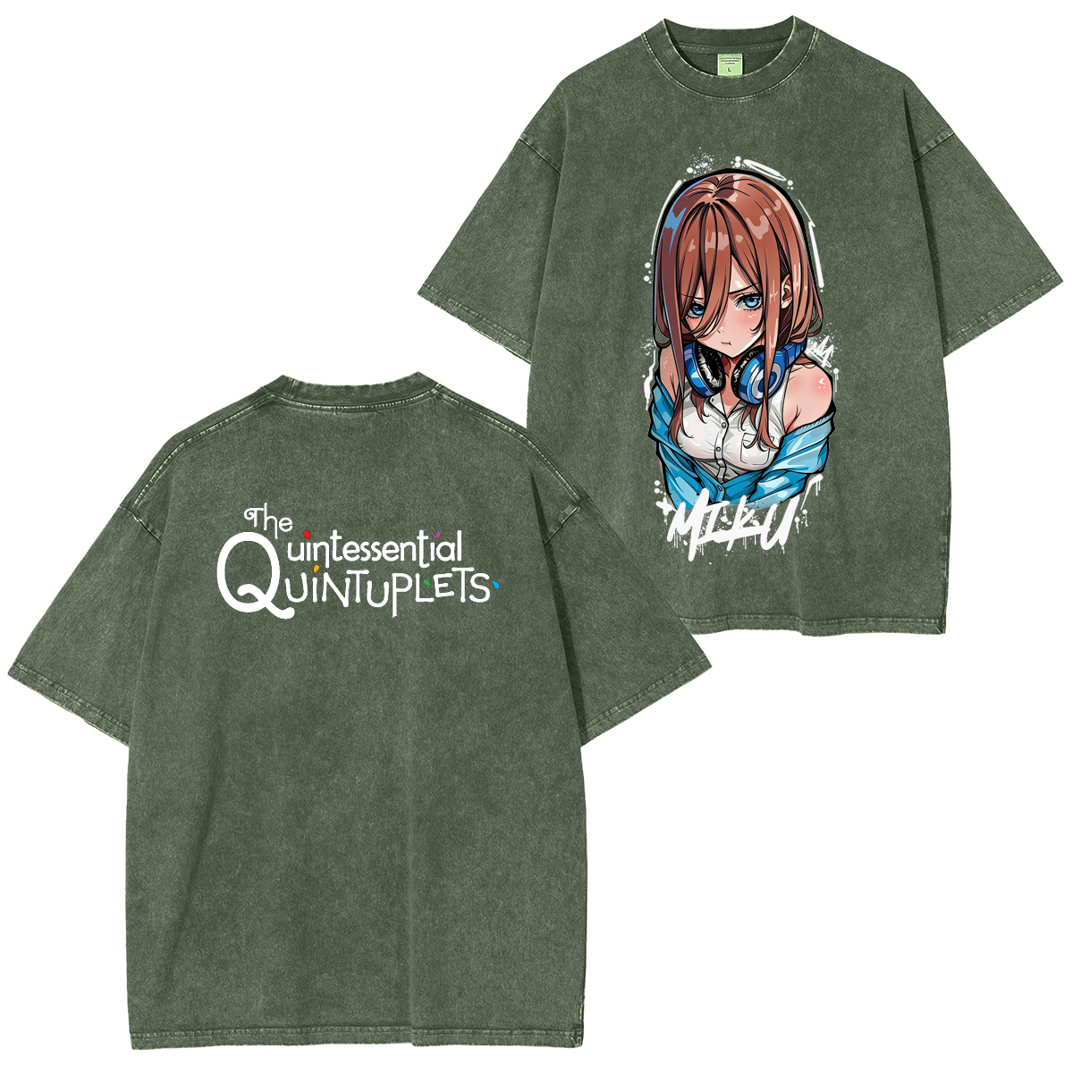 The Quintessential Quintuplets Variants  Oversized T-shirt/Crewneck/Hoodie