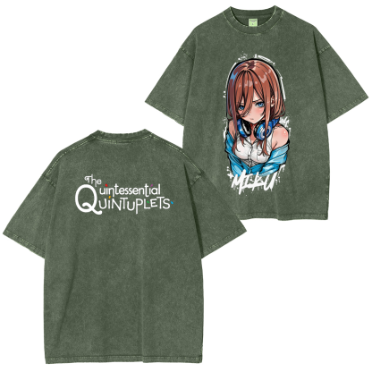 The Quintessential Quintuplets Variants  Oversized T-shirt/Crewneck/Hoodie