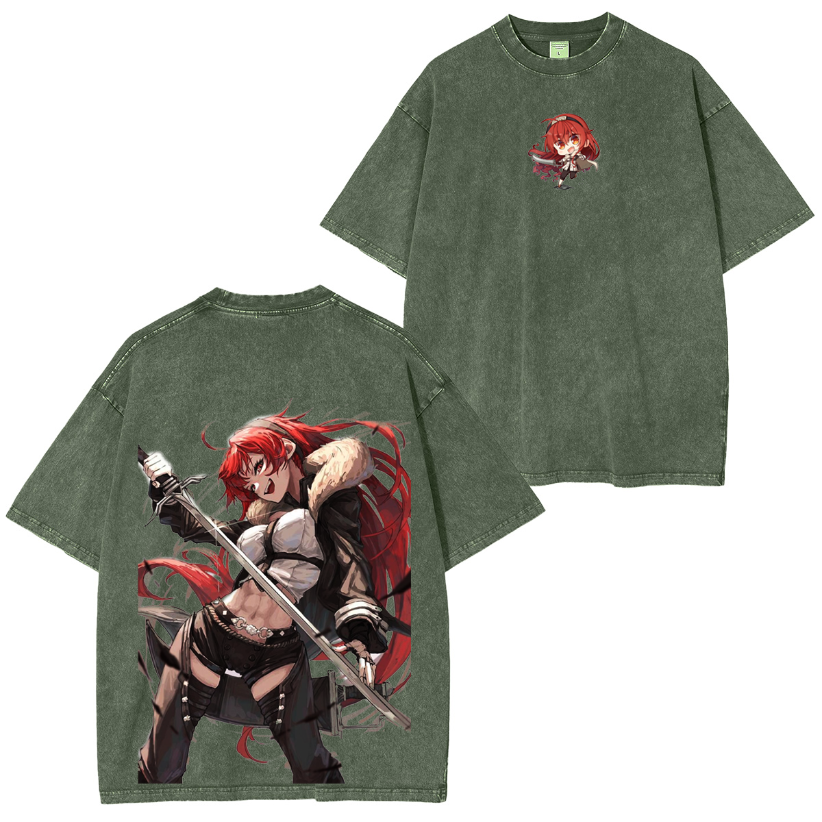 Eris Boreas Greyrat Washed T-shirt/Crewneck/Hoodie