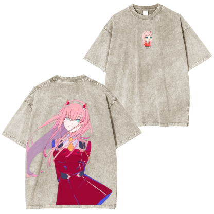 DARLING in the FRANXX Washed T-shirt/Crewneck/Hoodie