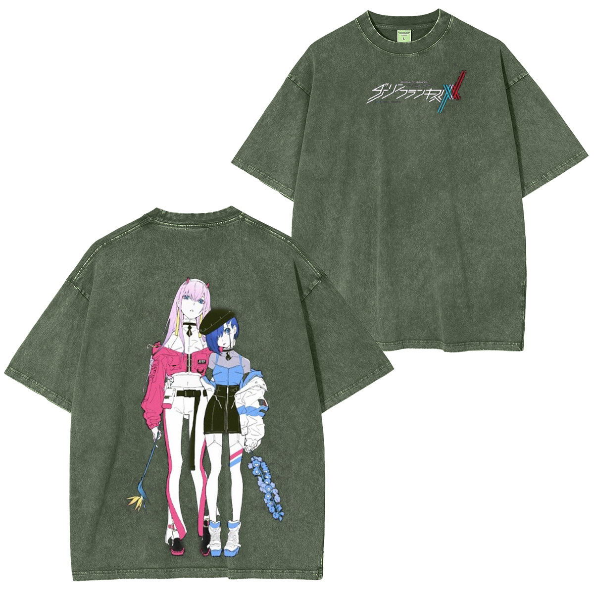 DARLING in the FRANXX Washed T-shirt/Crewneck/Hoodie