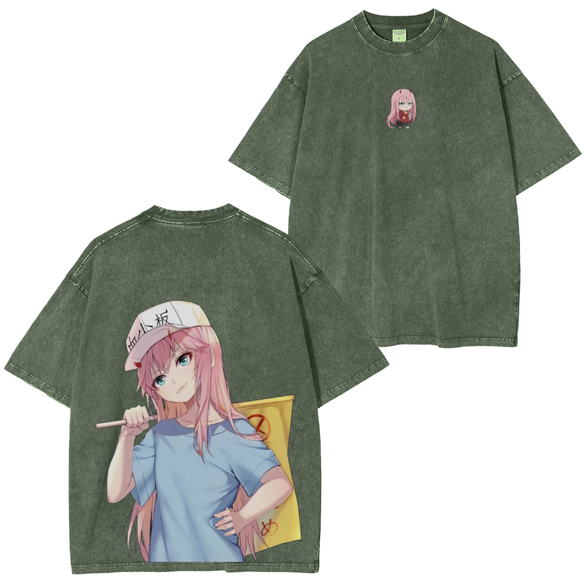 DARLING in the FRANXX Washed T-shirt/Crewneck/Hoodie