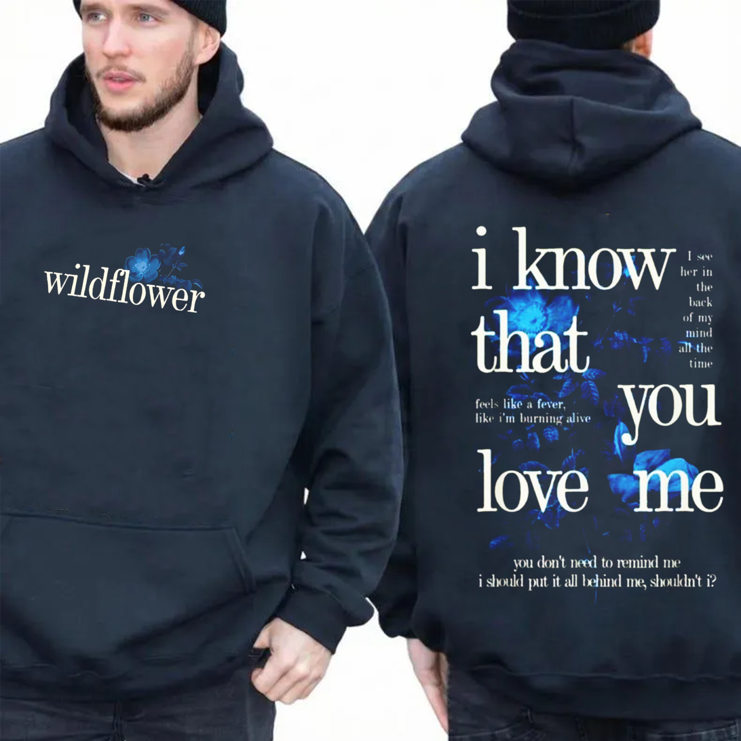 Billie Wildflower Inspired I Know That You Love Me Unisex T-shirt/Crewneck/Hoodie