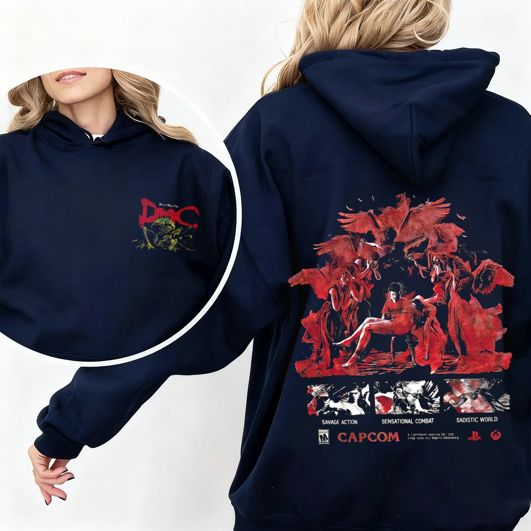 Devil May Cry Vintage Unisex T-shirt/Crewneck/Hoodie