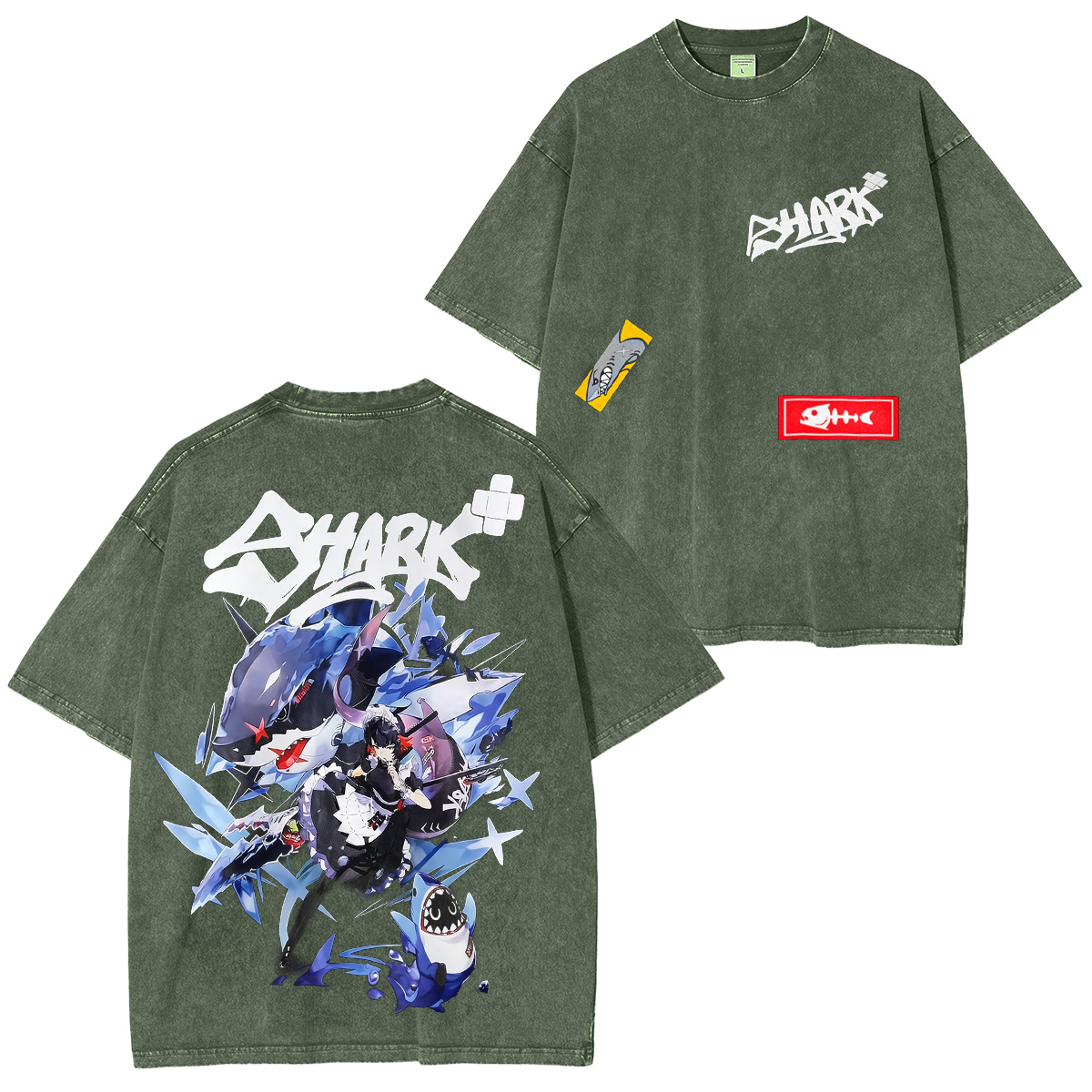 Zenless Zone Zero Ellen Joe Washed T-shirt/Crewneck/Hoodie