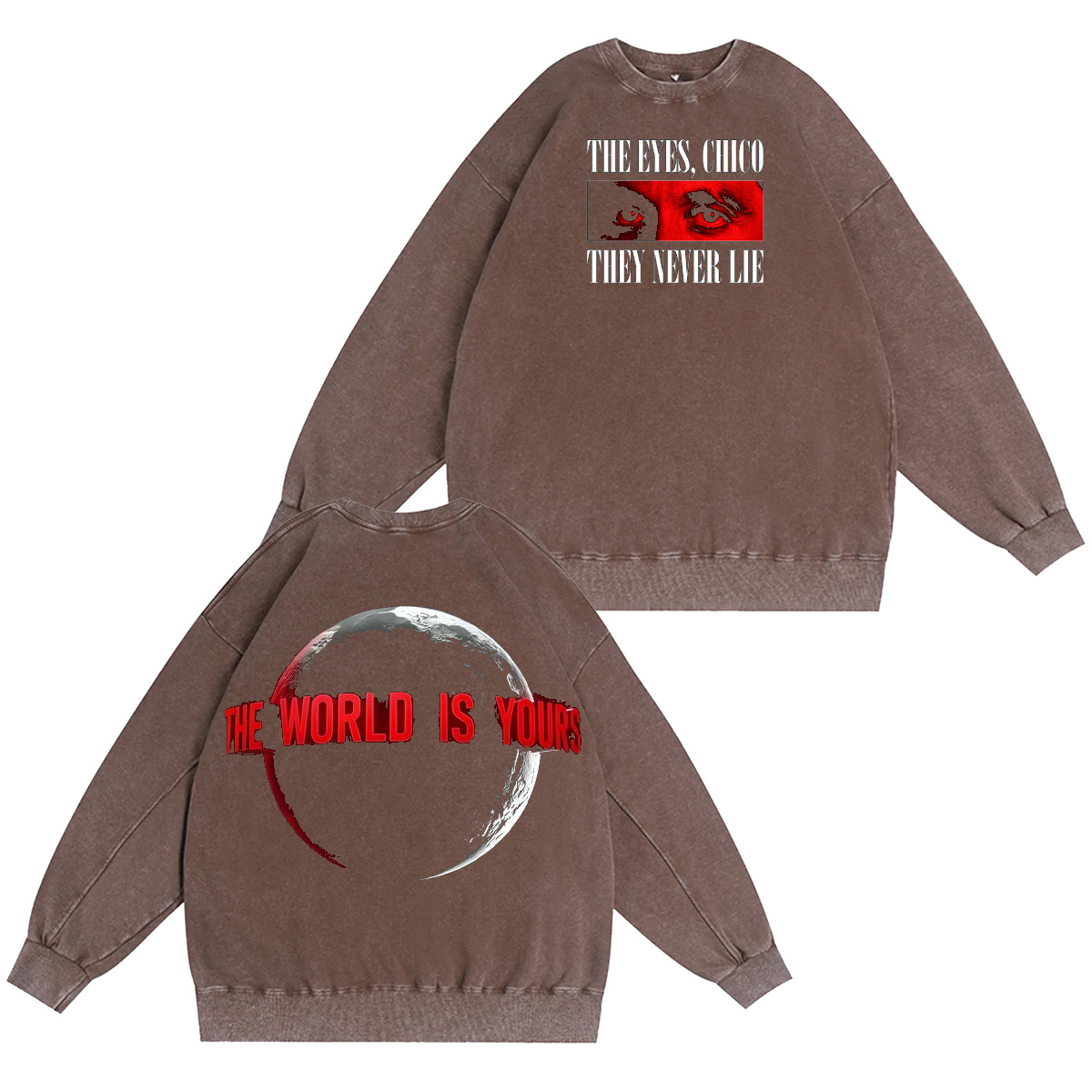 Scarface Washed T-shirt/Crewneck/Hoodie