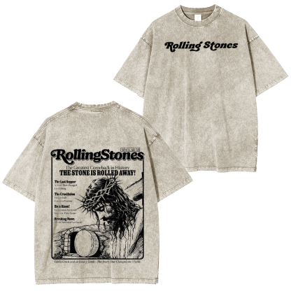 The Stone Was Rolled Away Resurrection Christian Washed T-shirt/Crewneck/Hoodie