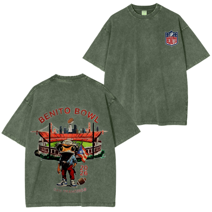 Benito Bowl 2026 Washed T-shirt/Crewneck/Hoodie