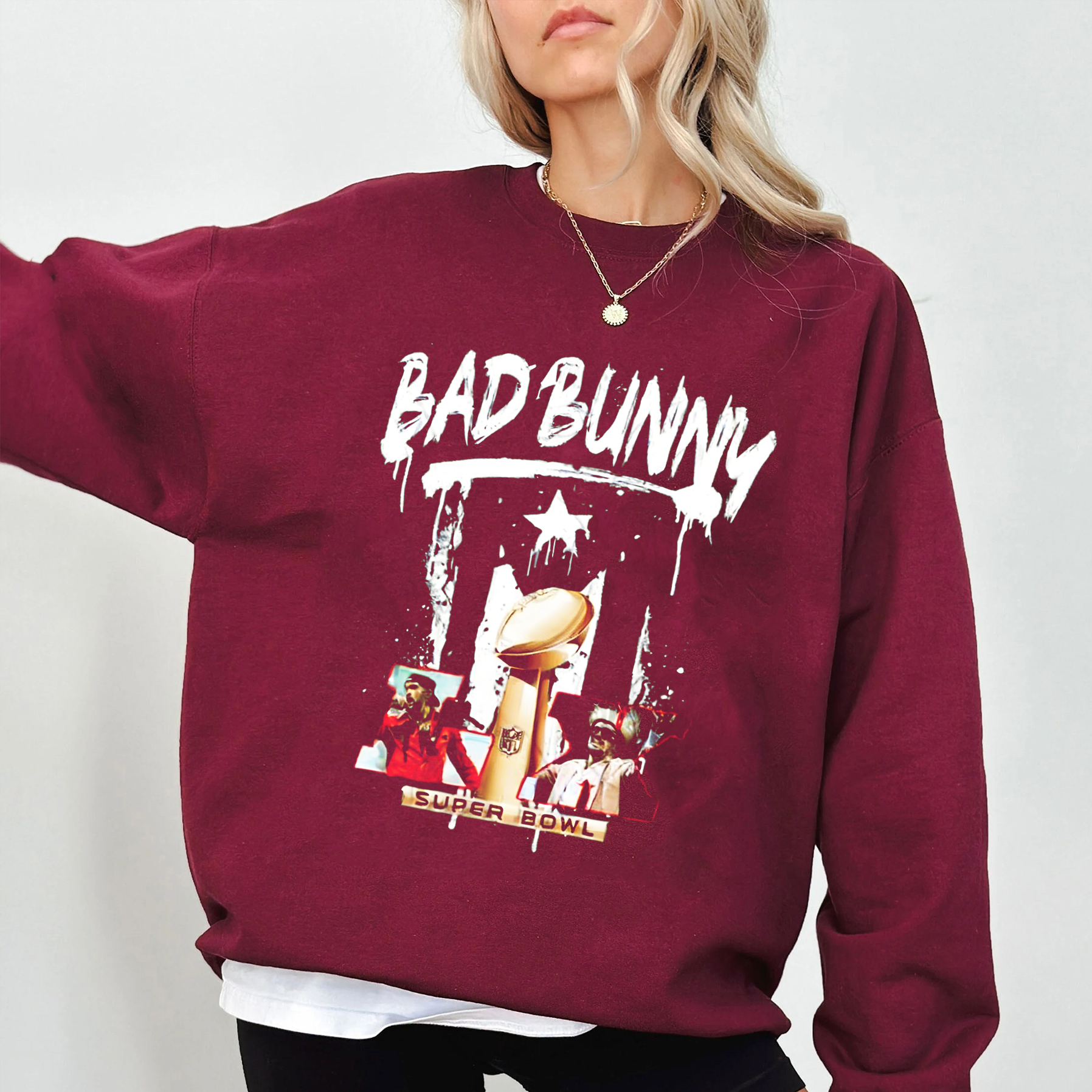 Bad Bunny Super Bowl Unisex T-shirt/Crewneck/Hoodie