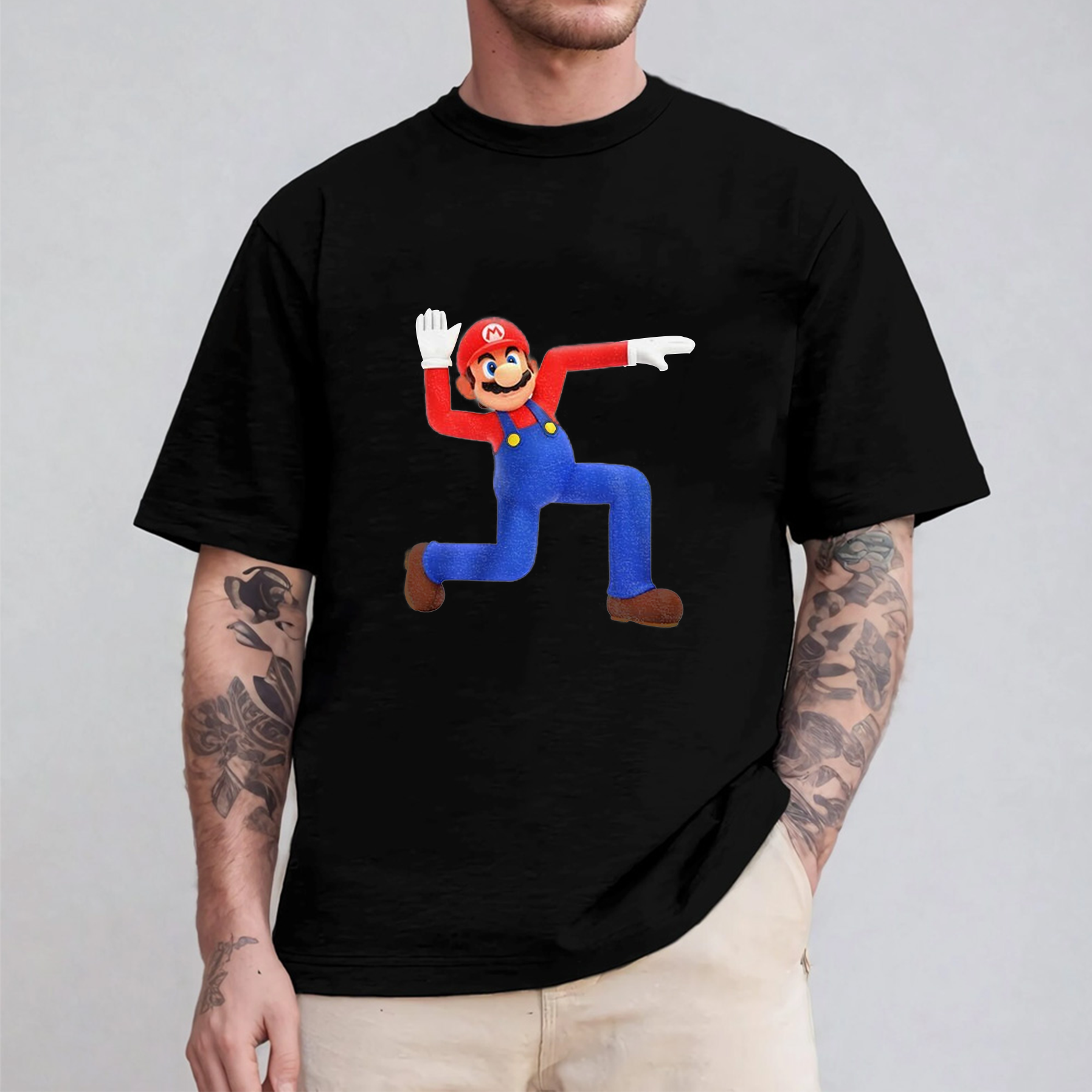 Super Mario Nazio Funny Meme Unisex T-shirt/Crewneck/Hoodie