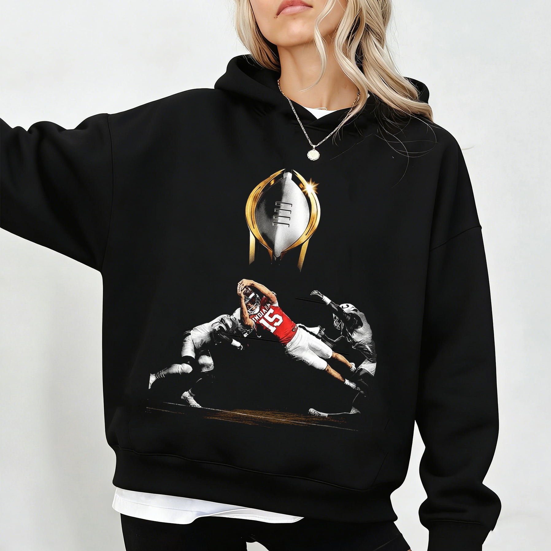 Fernando Mendoza Heisman Moment 2026 Unisex T-shirt/Crewneck/Hoodie