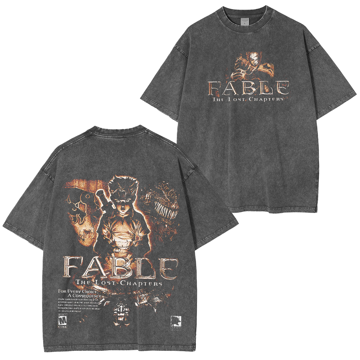 Fable: The Lost Chapters Washed T-shirt/Crewneck/Hoodie