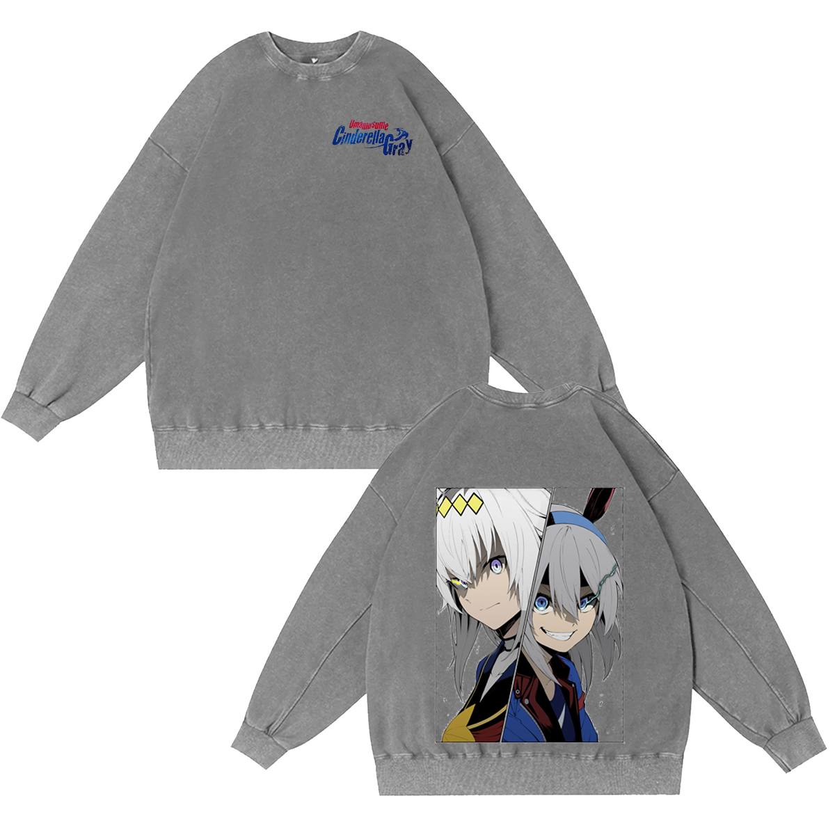 Uma Musume: Cinderella Gray Washed T-shirt/Crewneck/Hoodie