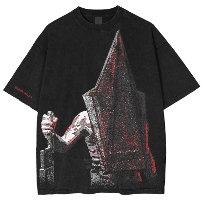 Pyramid Man Washed T-Shirt