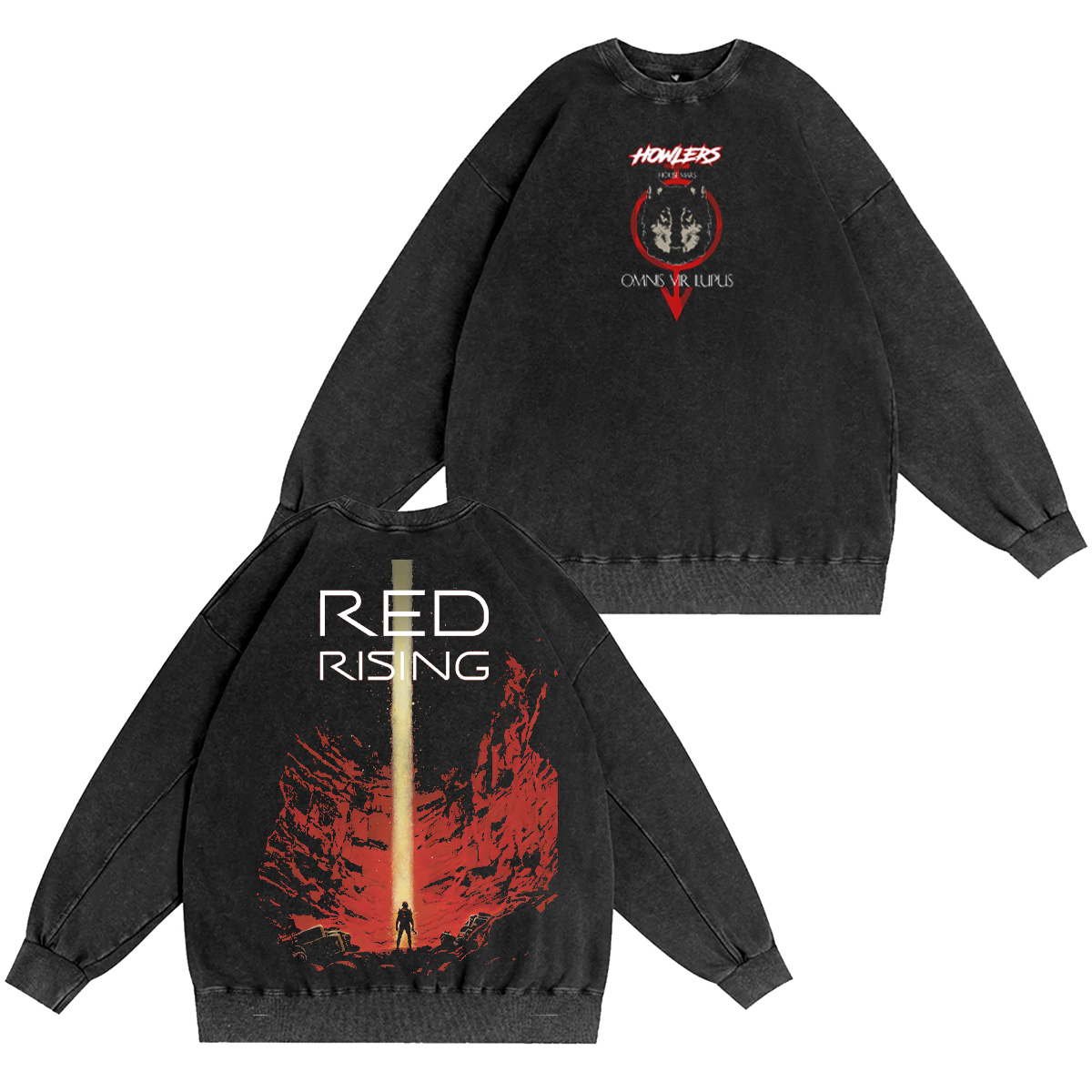 Red Rising Oversized T-shirt/Crewneck/Hoodie