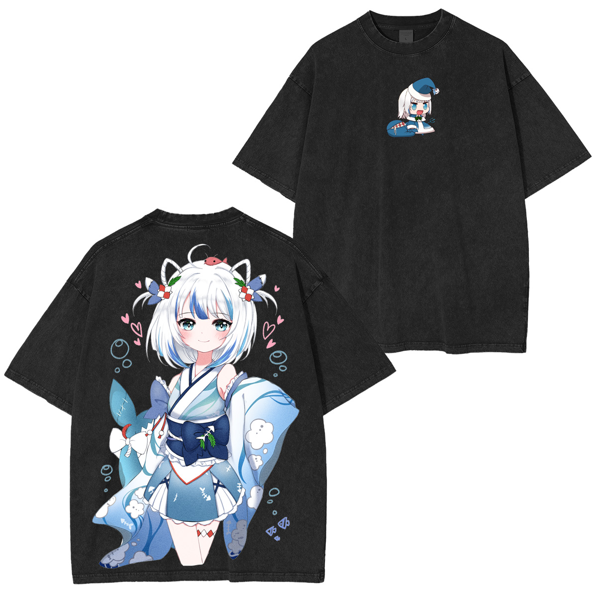 Gawr Gura Oversized T-shirt/Crewneck/Hoodie