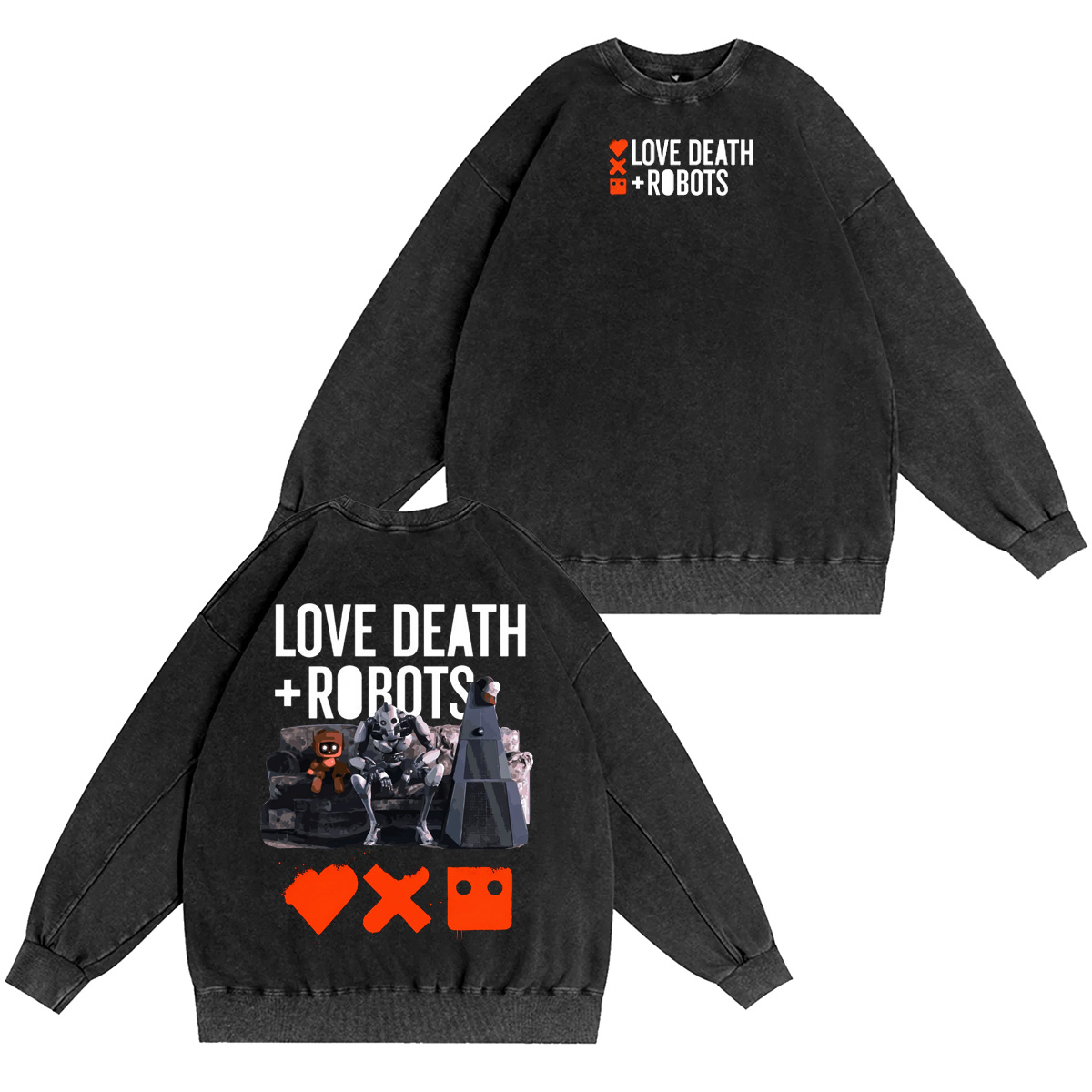 Love Death and Robots Oversized T-shirt/Crewneck/Hoodie