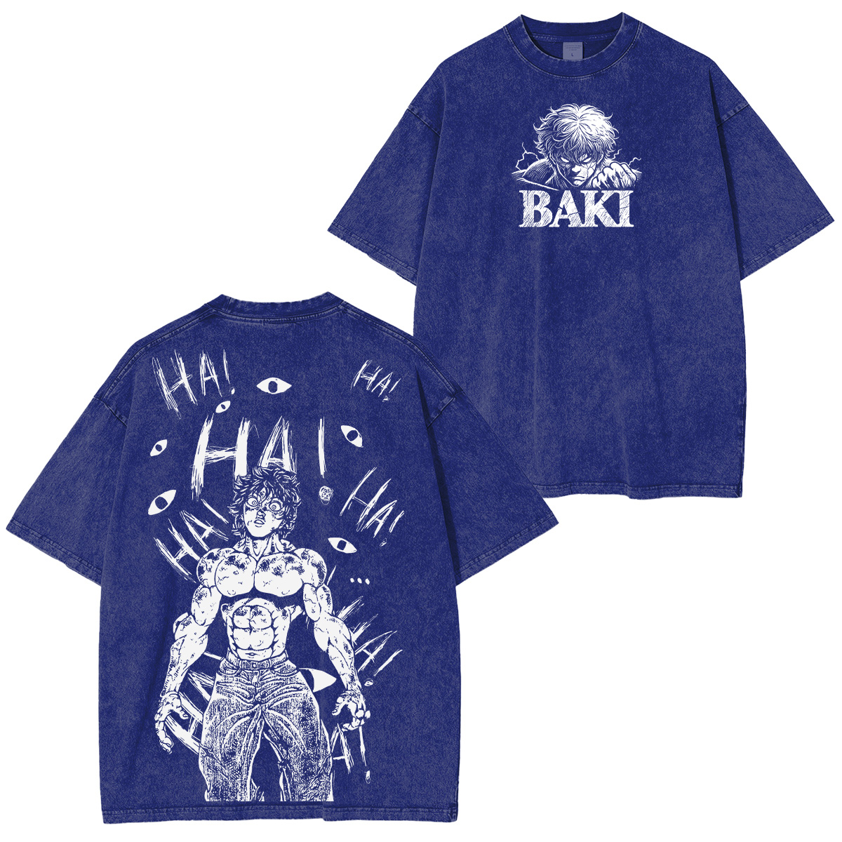 Yujiro Hanma Baki the Grappler Oversized T-shirt/Crewneck/Hoodie