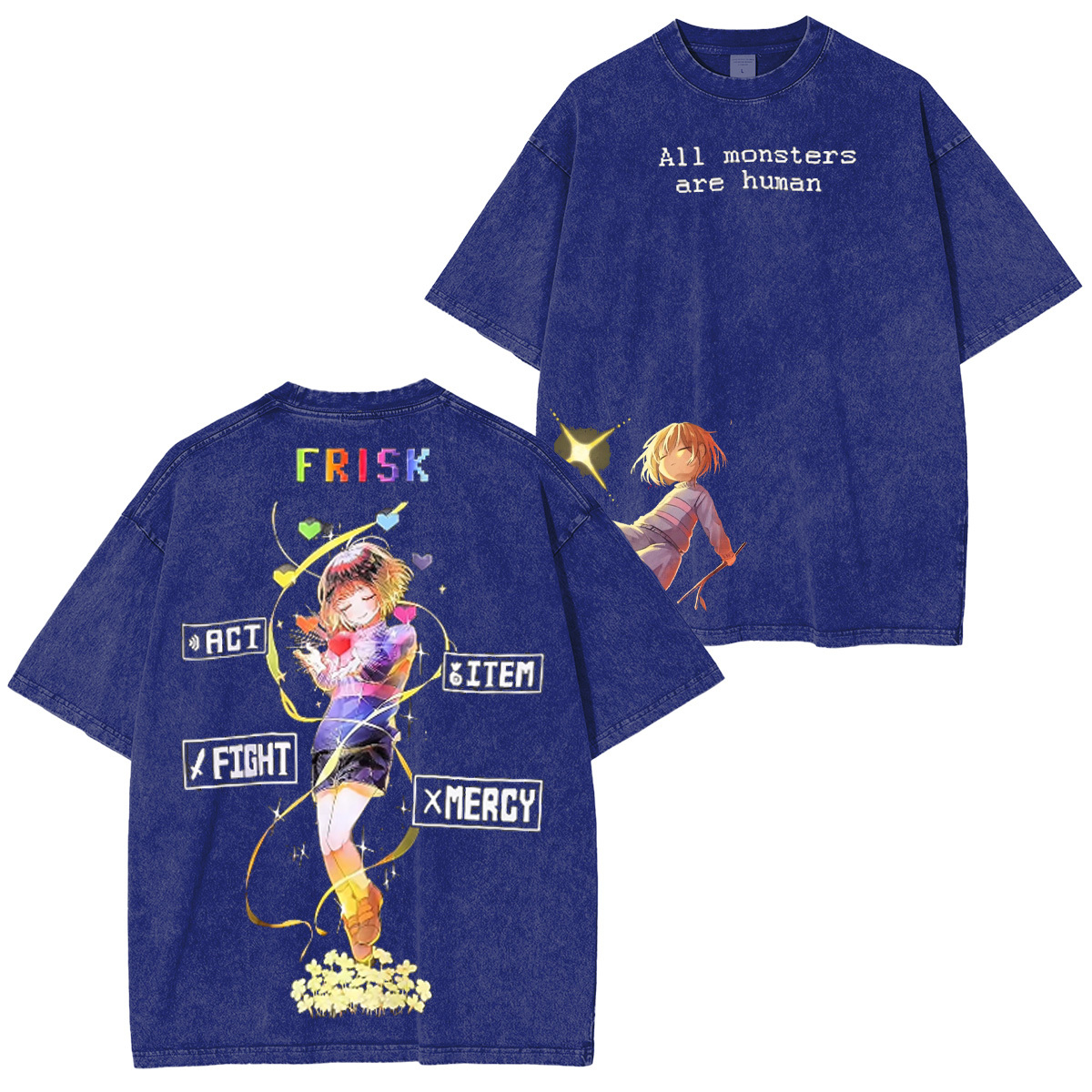 Frisk Undertale Oversized T-shirt/Crewneck/Hoodie