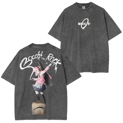 Bocchi the Rock! Washed T-shirt/Crewneck/Hoodie