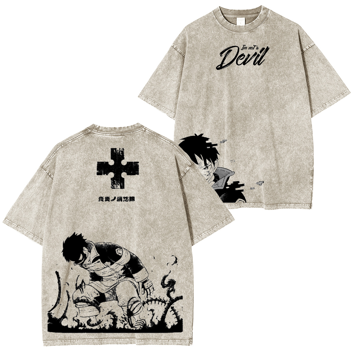 Fire Force Oversized T-shirt/Crewneck/Hoodie