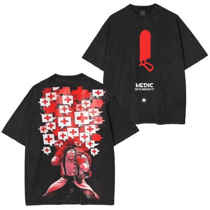 Medic Team Fortress 2 game Oversized T-shirt/Crewneck/Hoodie
