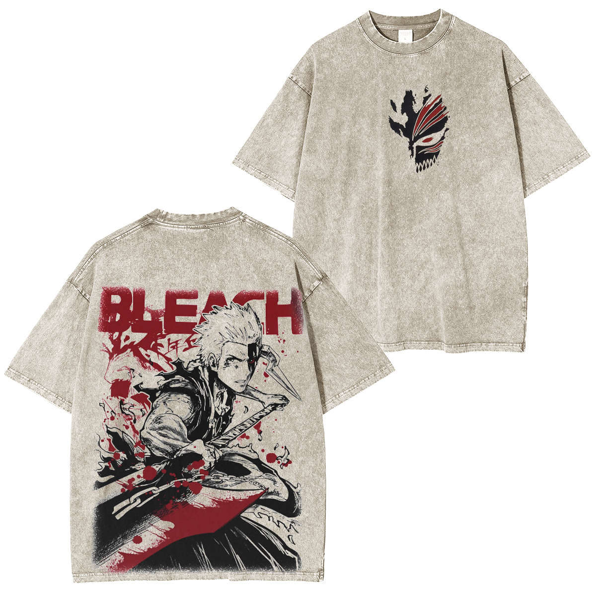 Anime Bleach Kurosaki Ichigo Oversized T-shirt/Crewneck/Hoodie