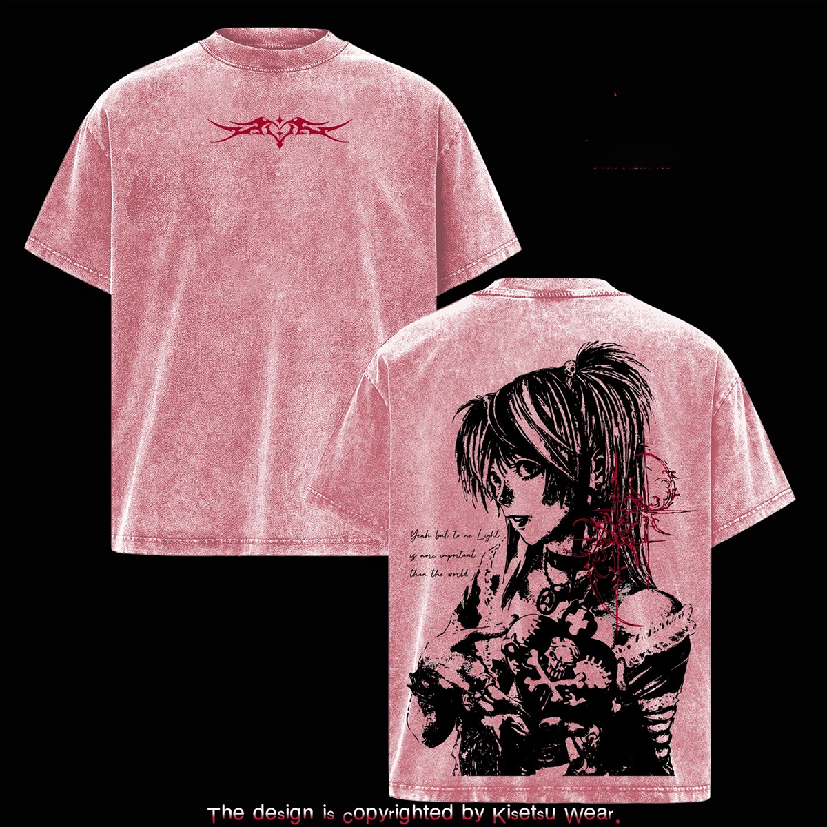 Sukuna King of Curses Vintage Washed Unisex Washed T-Shirt