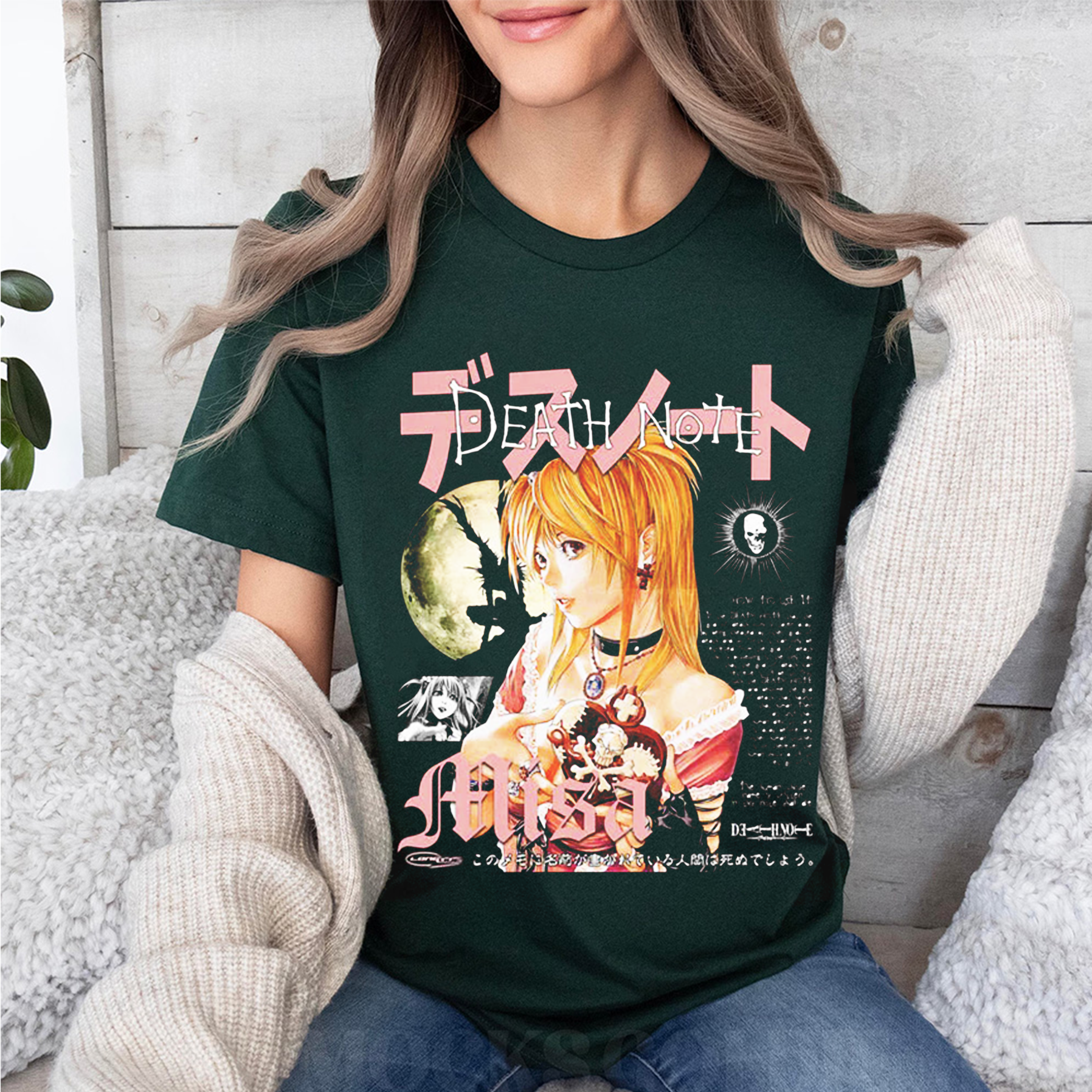 Death Note Oversized T-shirt/Crewneck/Hoodie