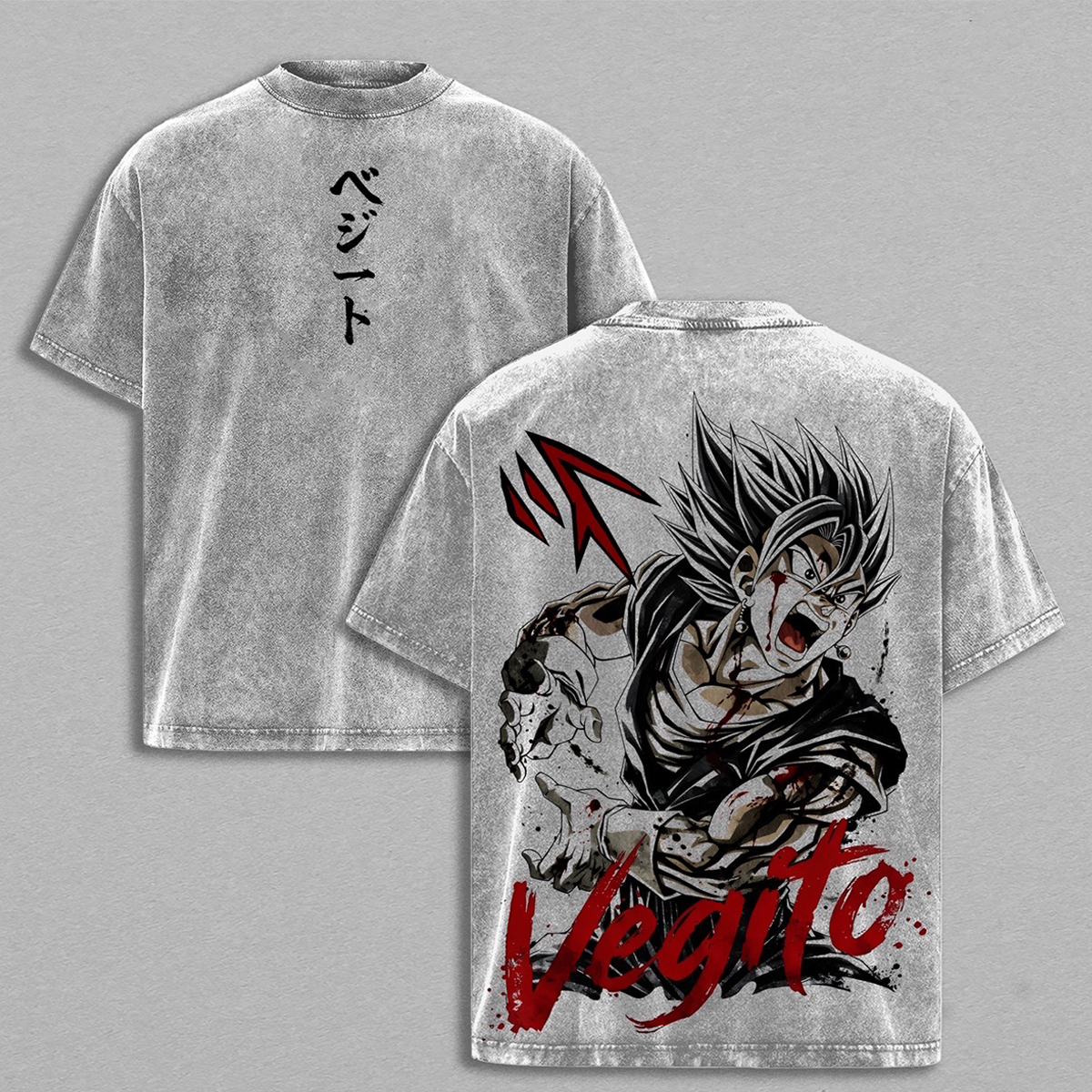 Super Vegito Dragon Ball Super Washed T-shirt/Crewneck/Hoodie