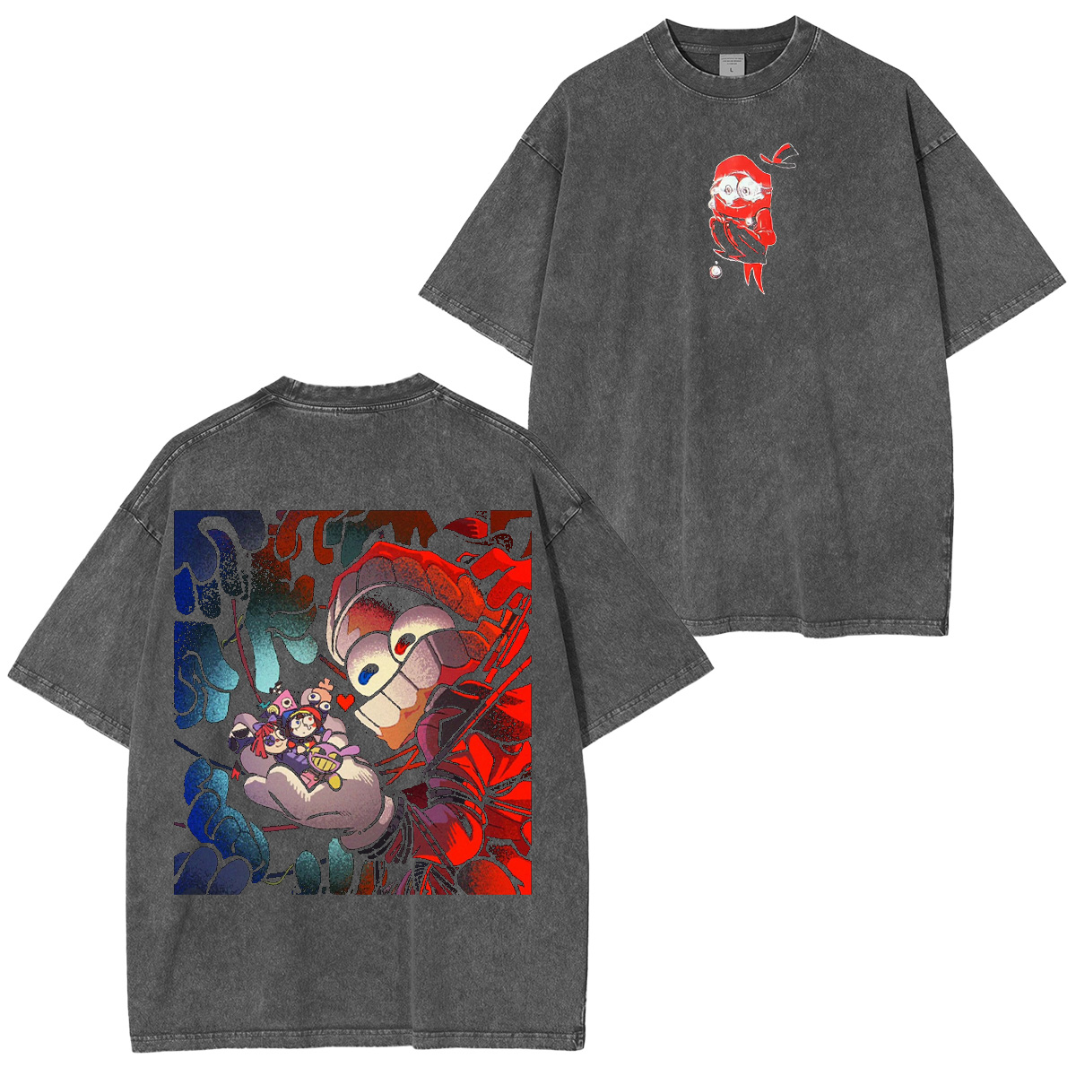 Caine The Amazing Digital Circus Washed T-shirt/Crewneck/Hoodie