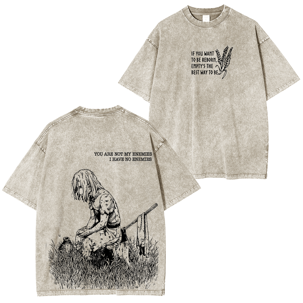 Vinland Saga Vintage Washed T-shirt/Crewneck/Hoodie