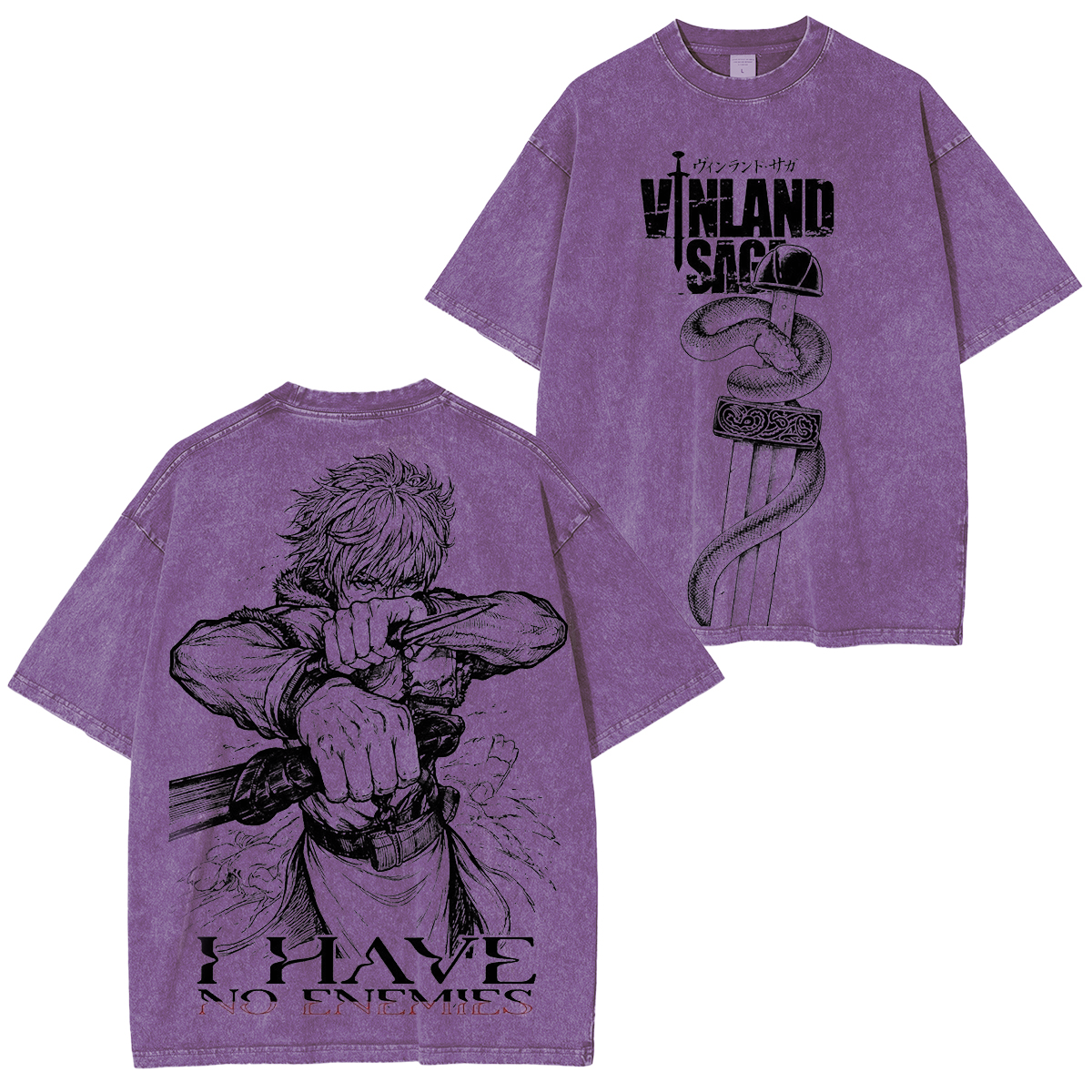 Vinland Saga Vintage Washed T-shirt/Crewneck/Hoodie