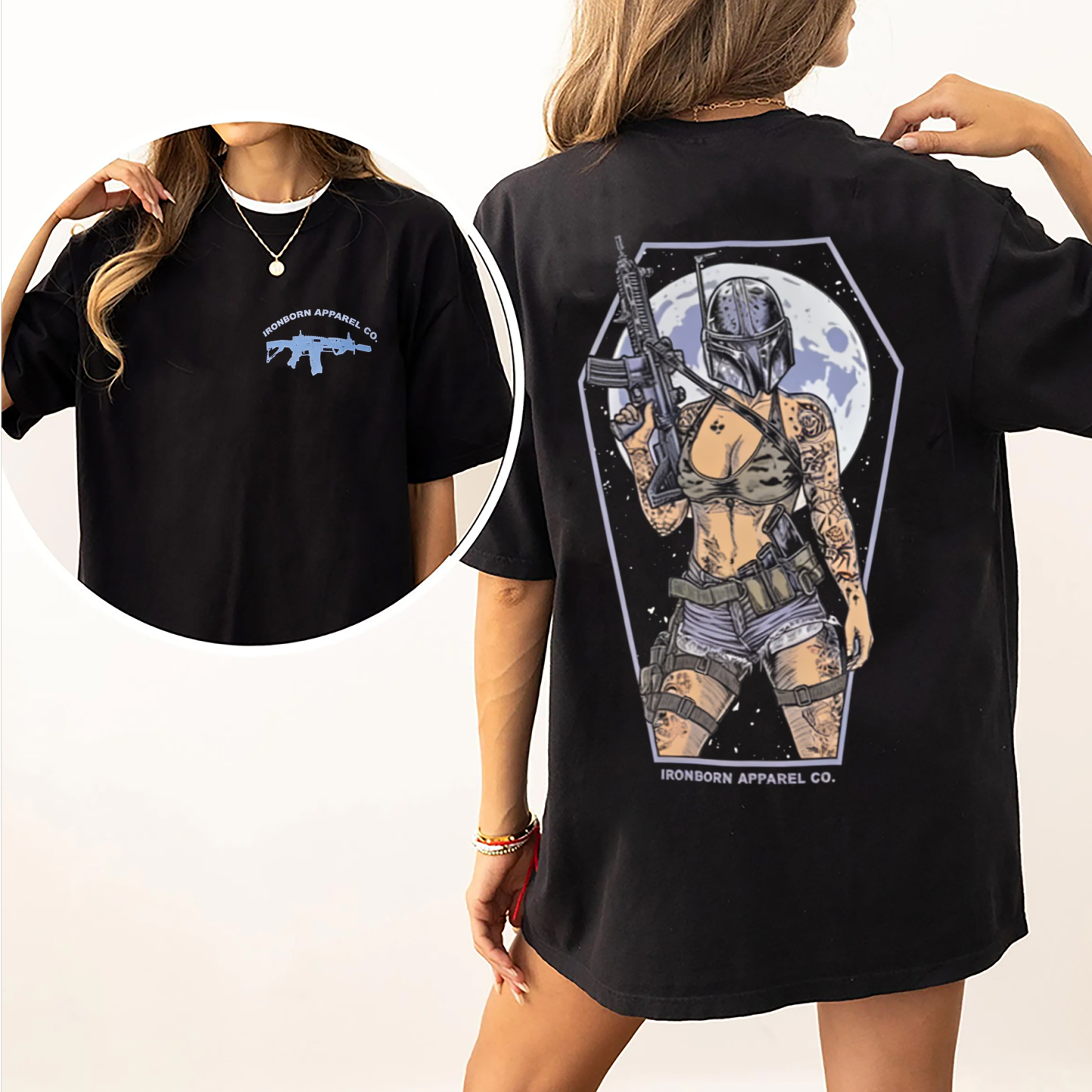 Sexy Guns And Buns Oversized T-shirt/Crewneck/Hoodie