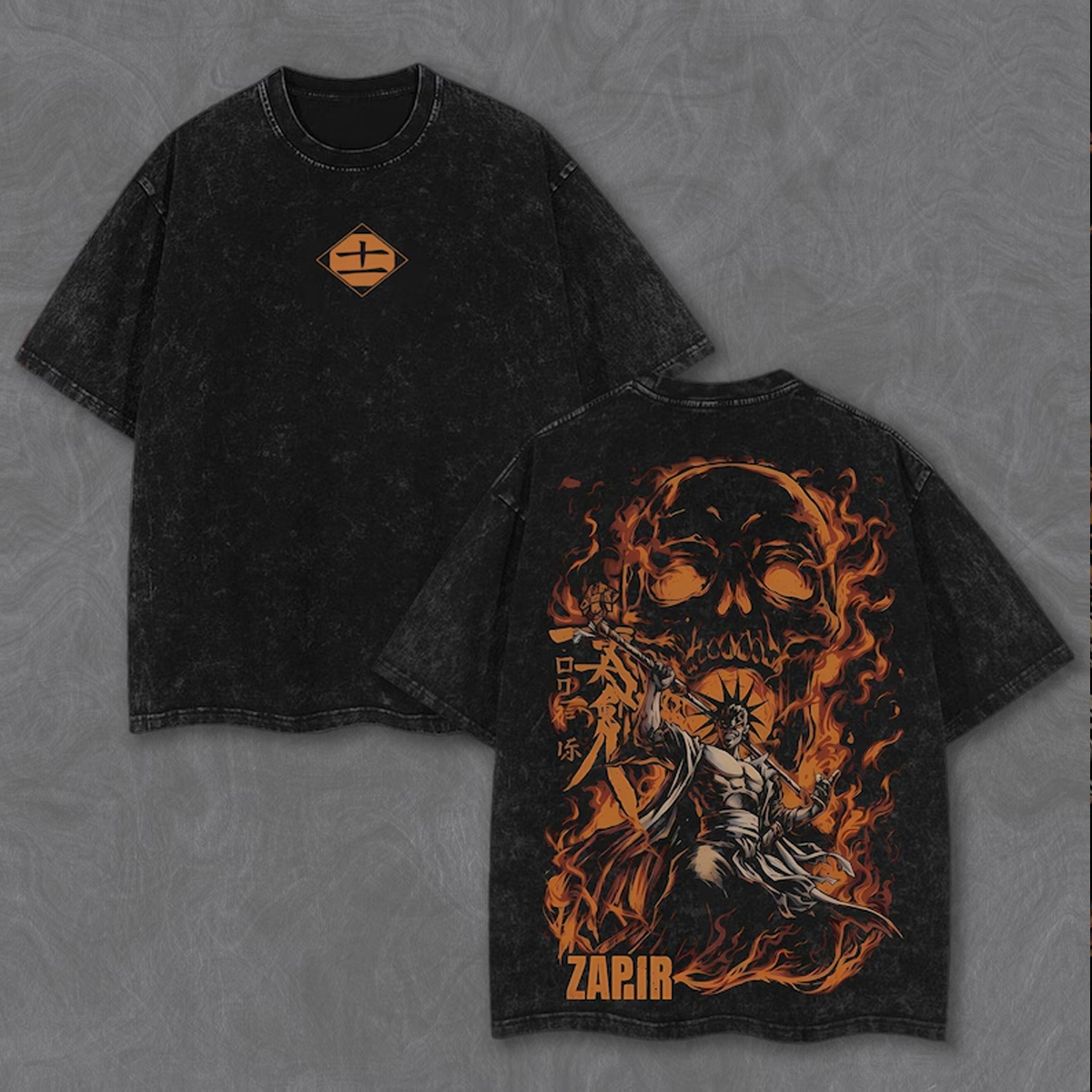 Kenpachi Zaraki Bleach Washed T-shirt/Crewneck/Hoodie