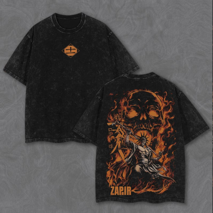 Kenpachi Zaraki Bleach Washed T-shirt/Crewneck/Hoodie