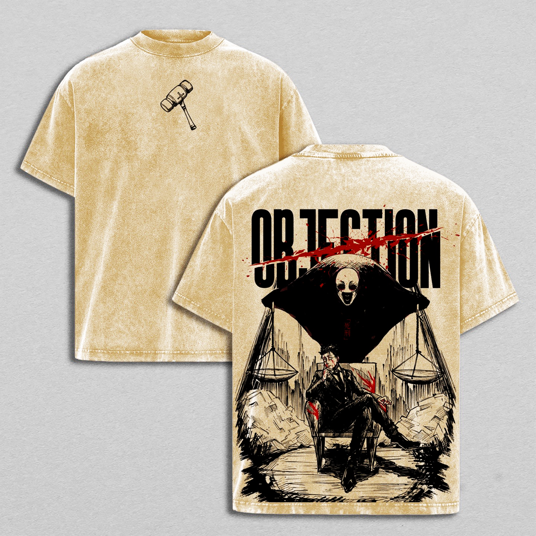 Higuruma - The Judge Man Oversized T-shirt/Crewneck/Hoodie