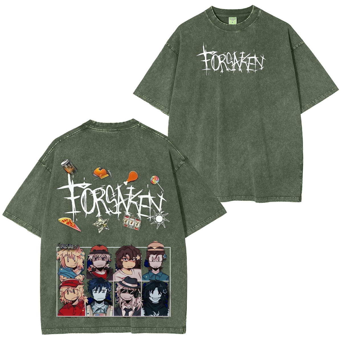 [FORSAKE Unisex Washed T-Shirt