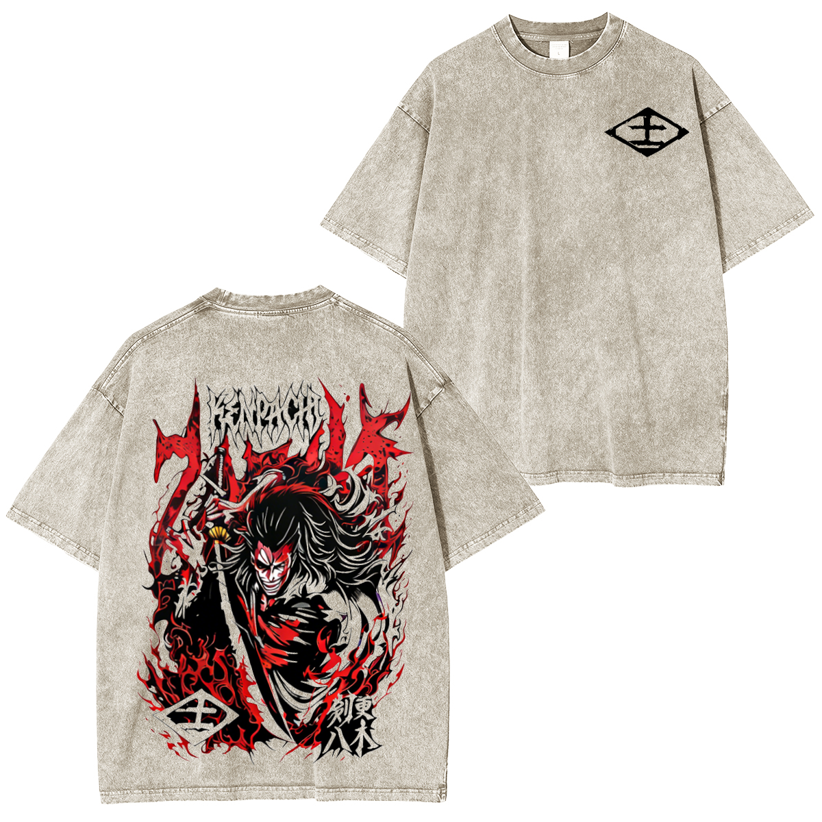 Bleach Unisex Washed T-Shirt