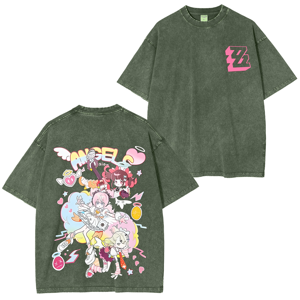 Zenless Zone Zero Unisex  Washed T-Shirt