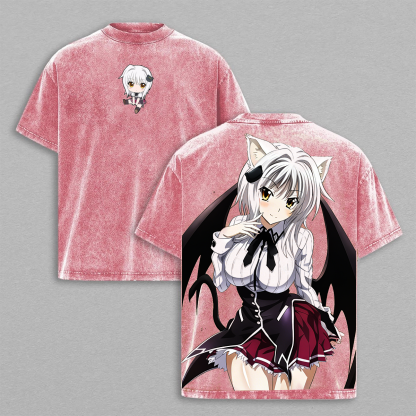 High School DxD Unisex  Washed T-Shirt